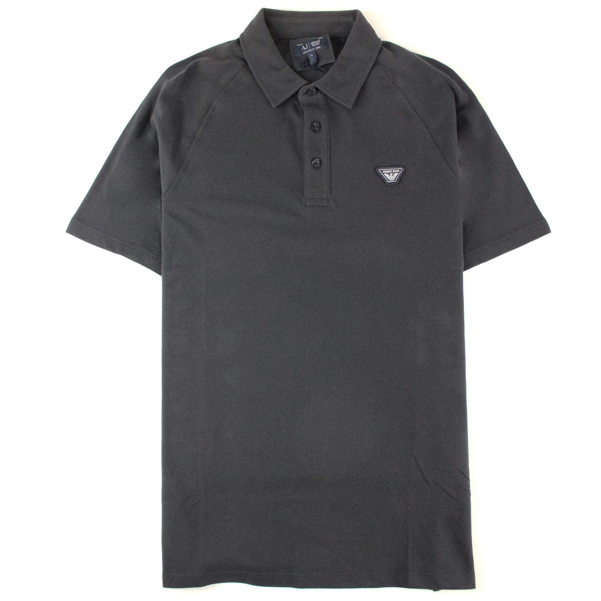 Armani Jeans Eagle Logo S/s Polo Shirt Navy