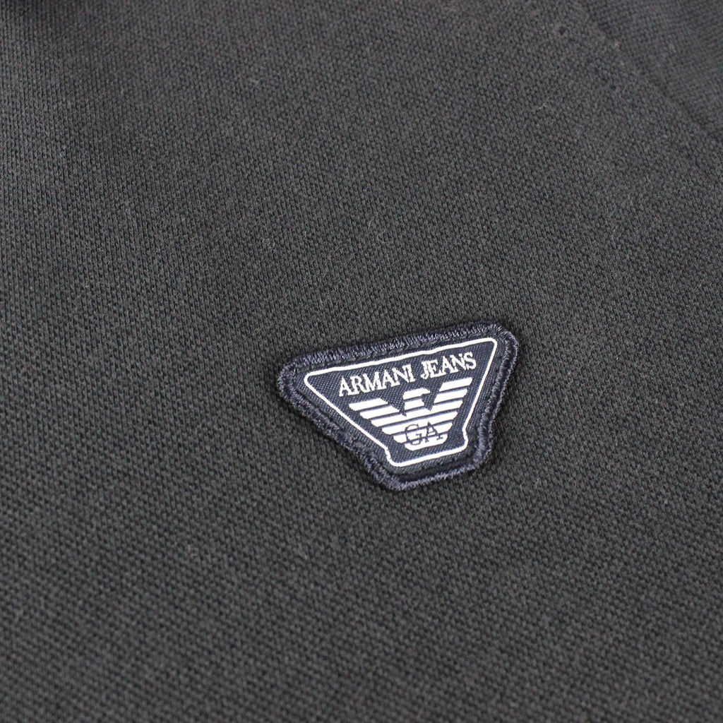 Armani Jeans Eagle Logo S/s Polo Shirt Navy