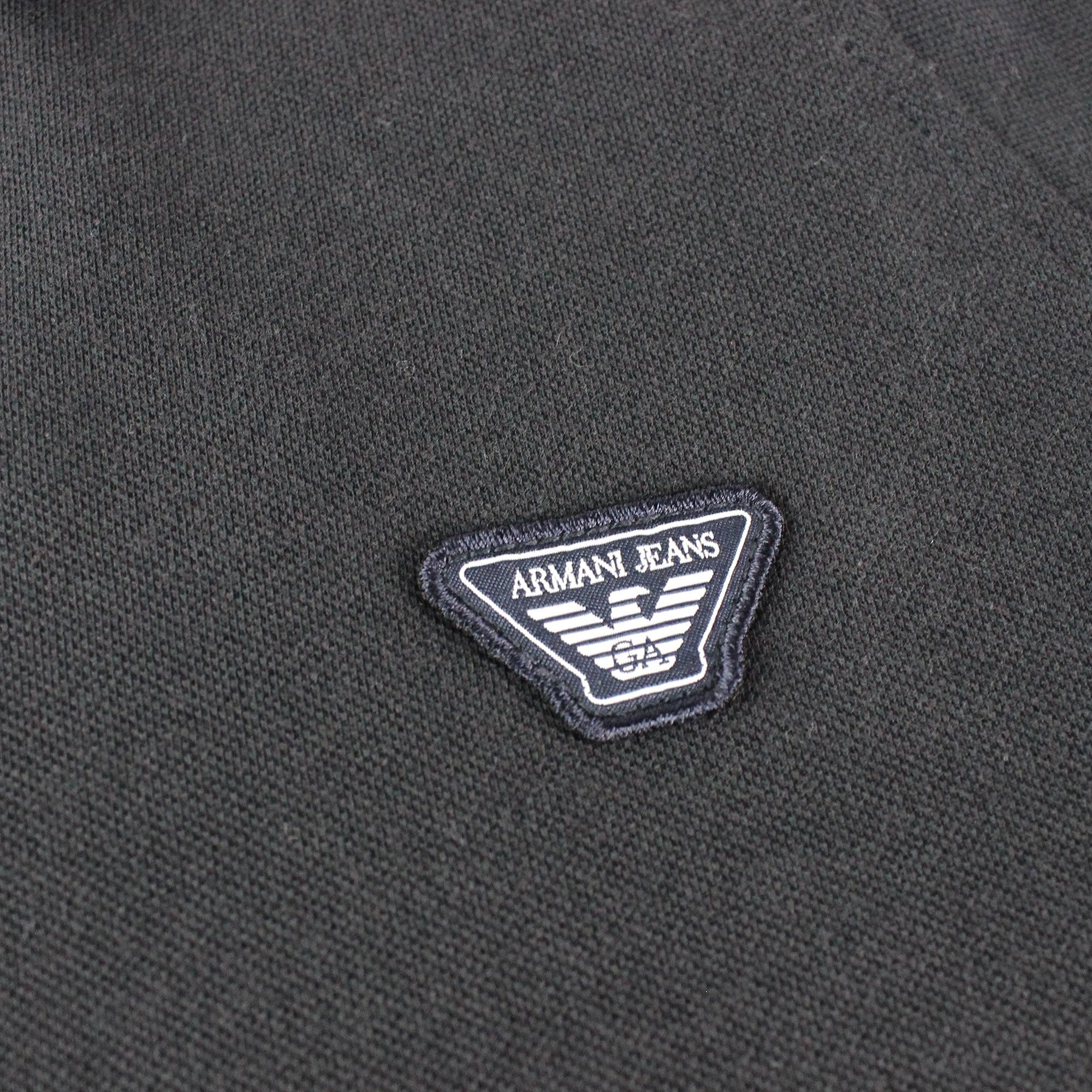 Armani Jeans Eagle Logo S/s Polo Shirt Navy