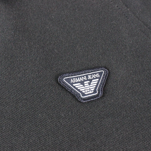 Armani Jeans Eagle Logo S/s Polo Shirt Navy