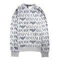 Emporio Armani Loungewear L/s Crewneck Sweater Grey