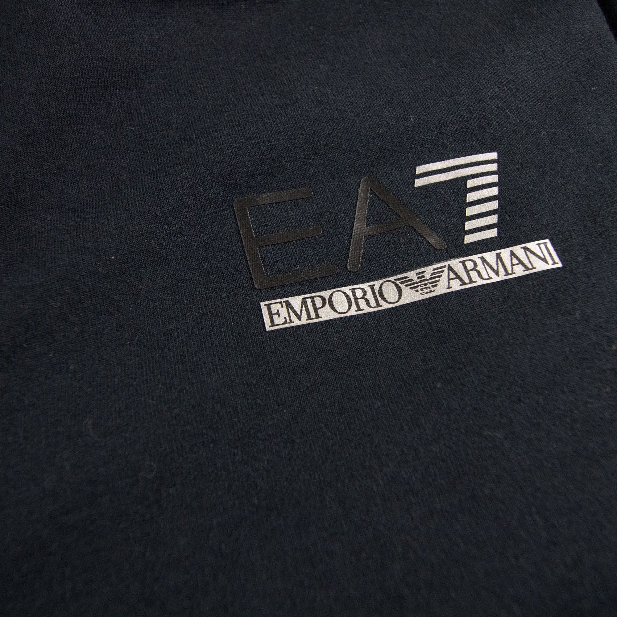 Ea7 Train Evolution Zip Up Sweatshirt Dark Blue