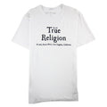 True Religion Embossed Logo S/s T Shirt White
