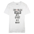 True Religion Tour Letters S/s T Shirt White