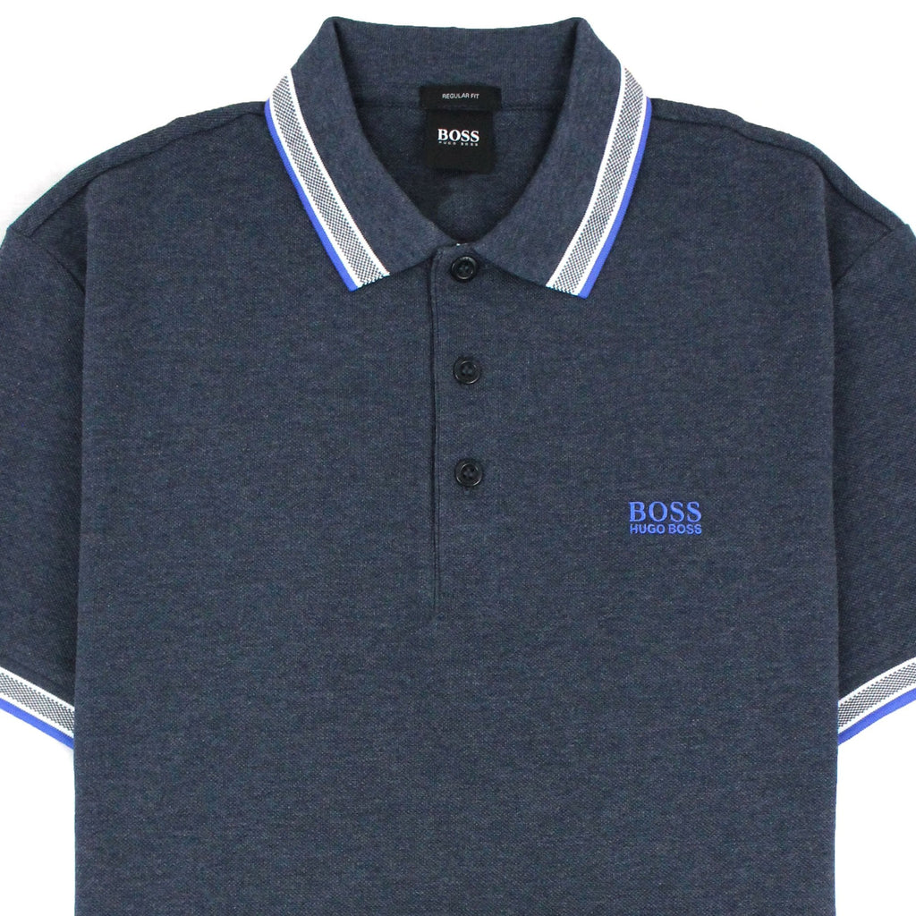 Hugo Boss Paddy Short Sleeve Polo Shirt Navy 420