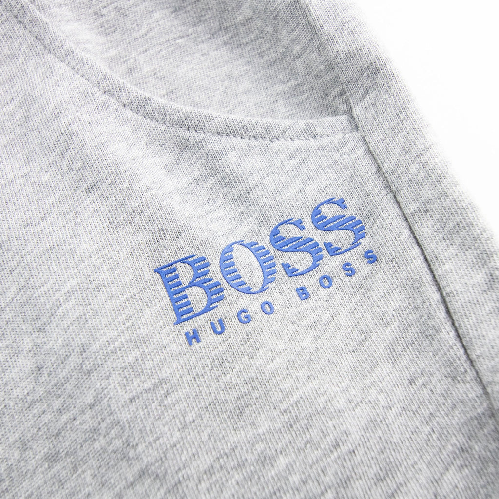 Hugo Boss Small Logo Long Pant Cuffs Grey/blue