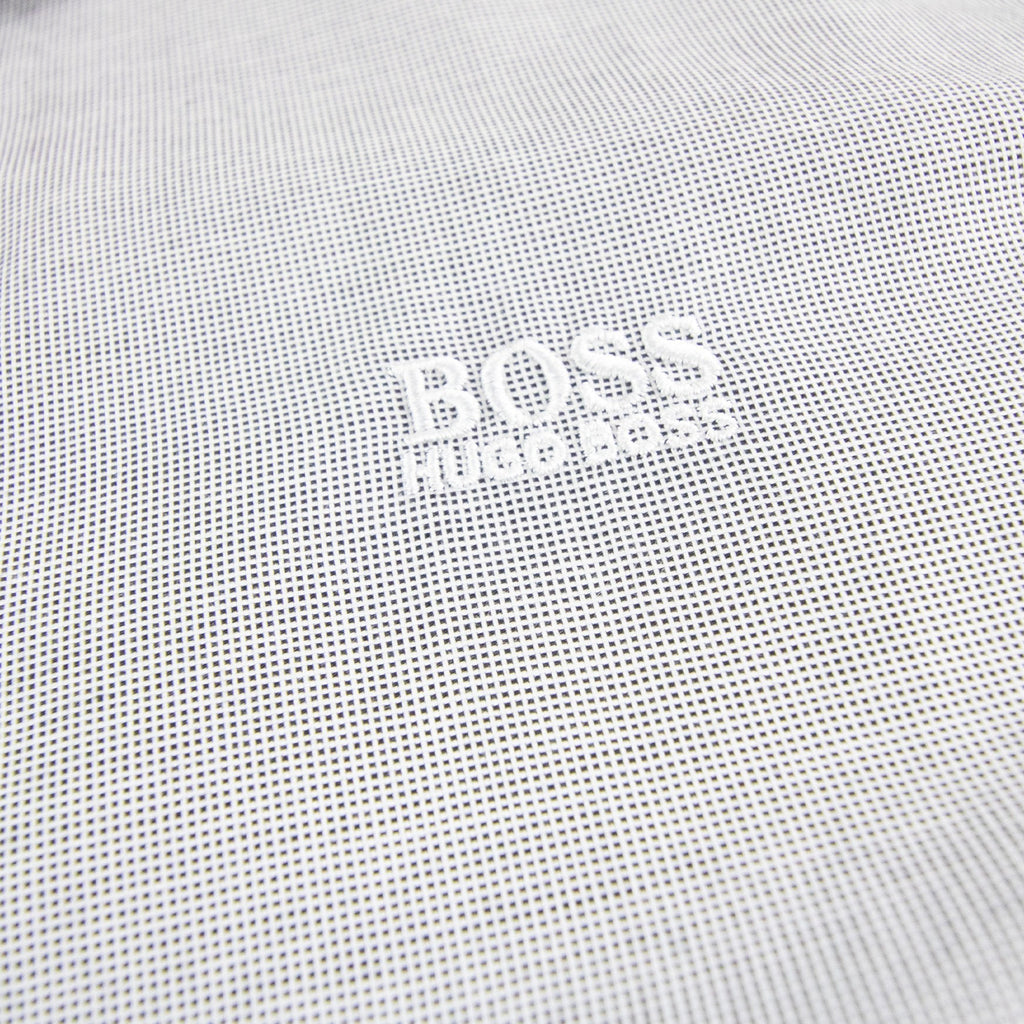 Hugo Boss C Buster Pin Dot L/s Shirt Light Grey 027
