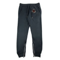 True Religion Patch Adjustable Cuff Jogging Pant Jet Black