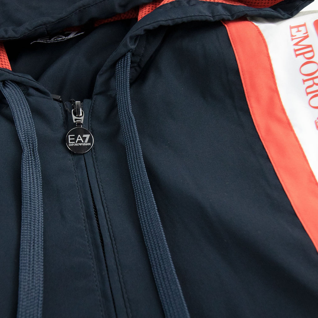 Ea7 Train Colorblock Tracksuit Top Darkslate