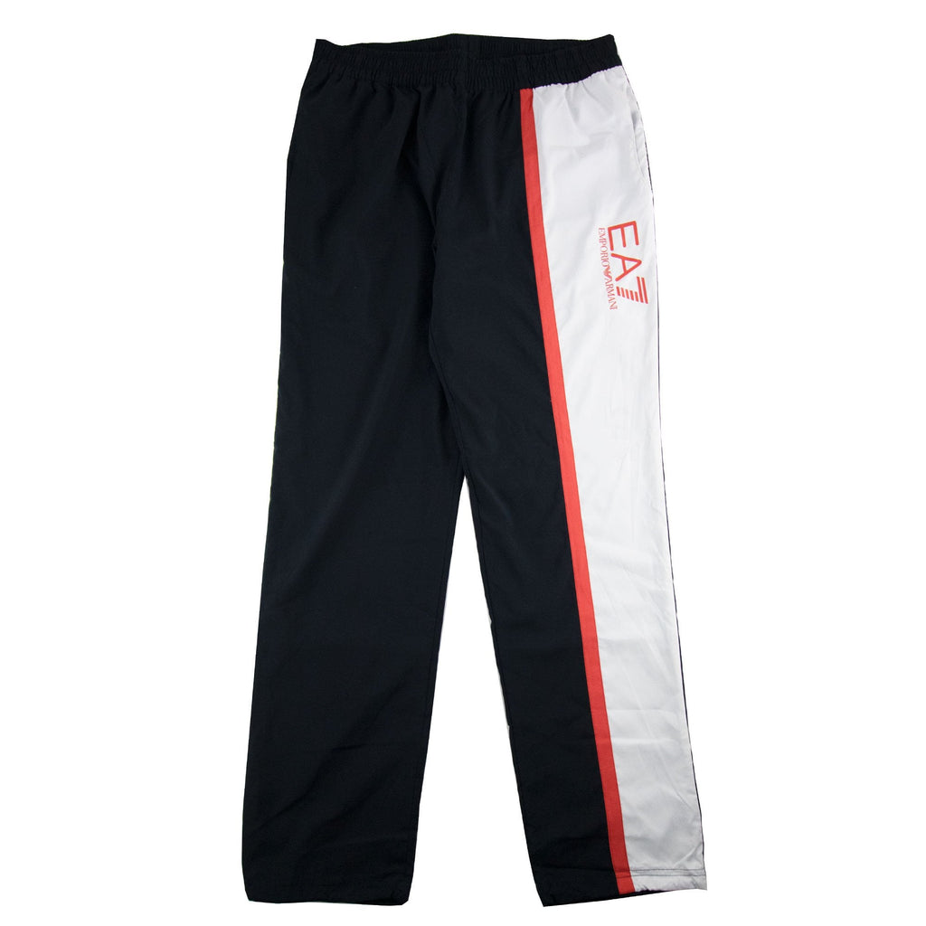 Ea7 Train Colour Block Tracksuit Buttoms Black/white