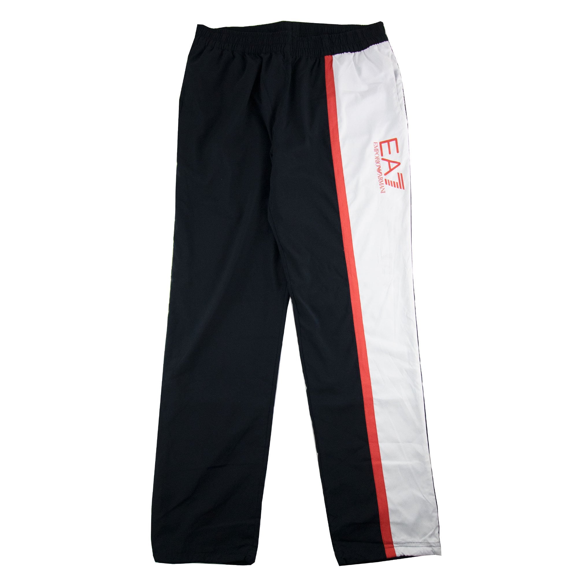 Ea7 Train Colour Block Tracksuit Buttoms Black/white