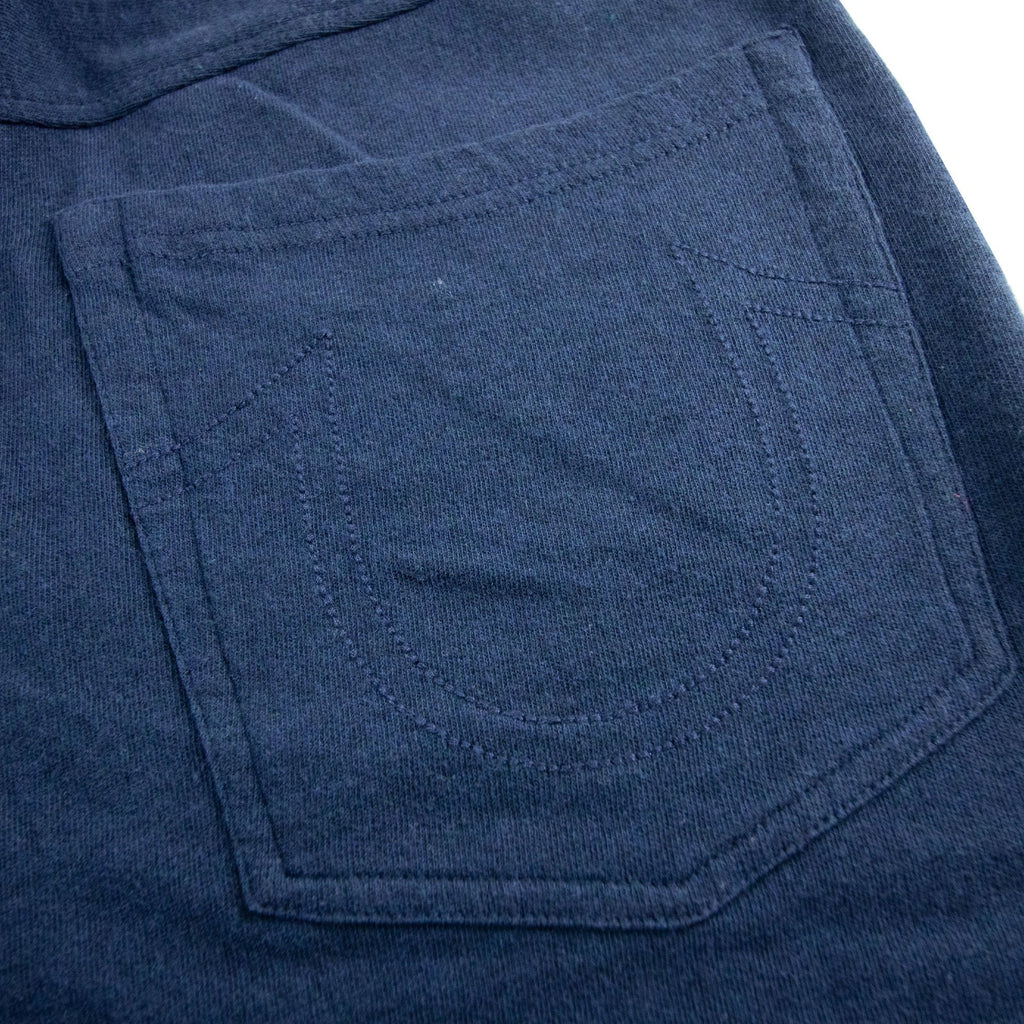 True Religion Terry Slim Fit Sweatpants Midnight Blue