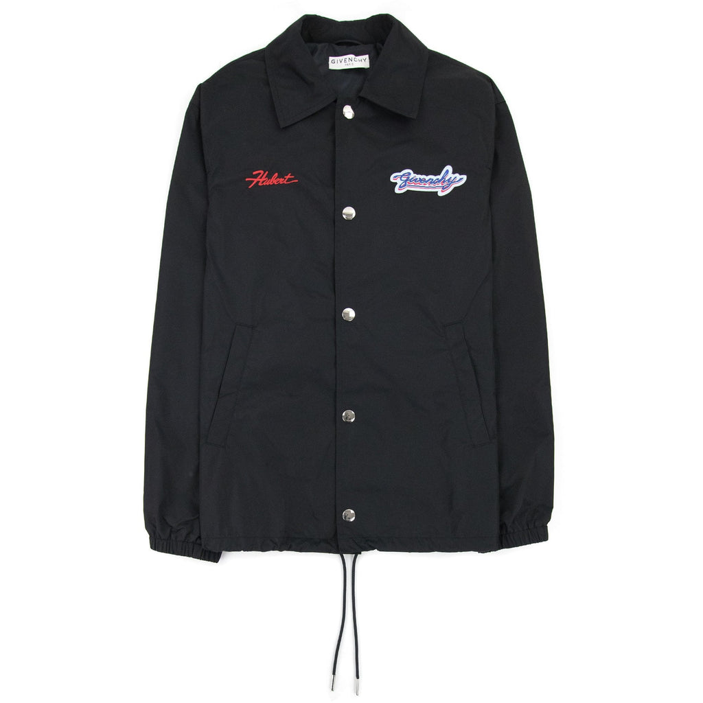 Givenchy Patch Logo Coach Jacket Black
