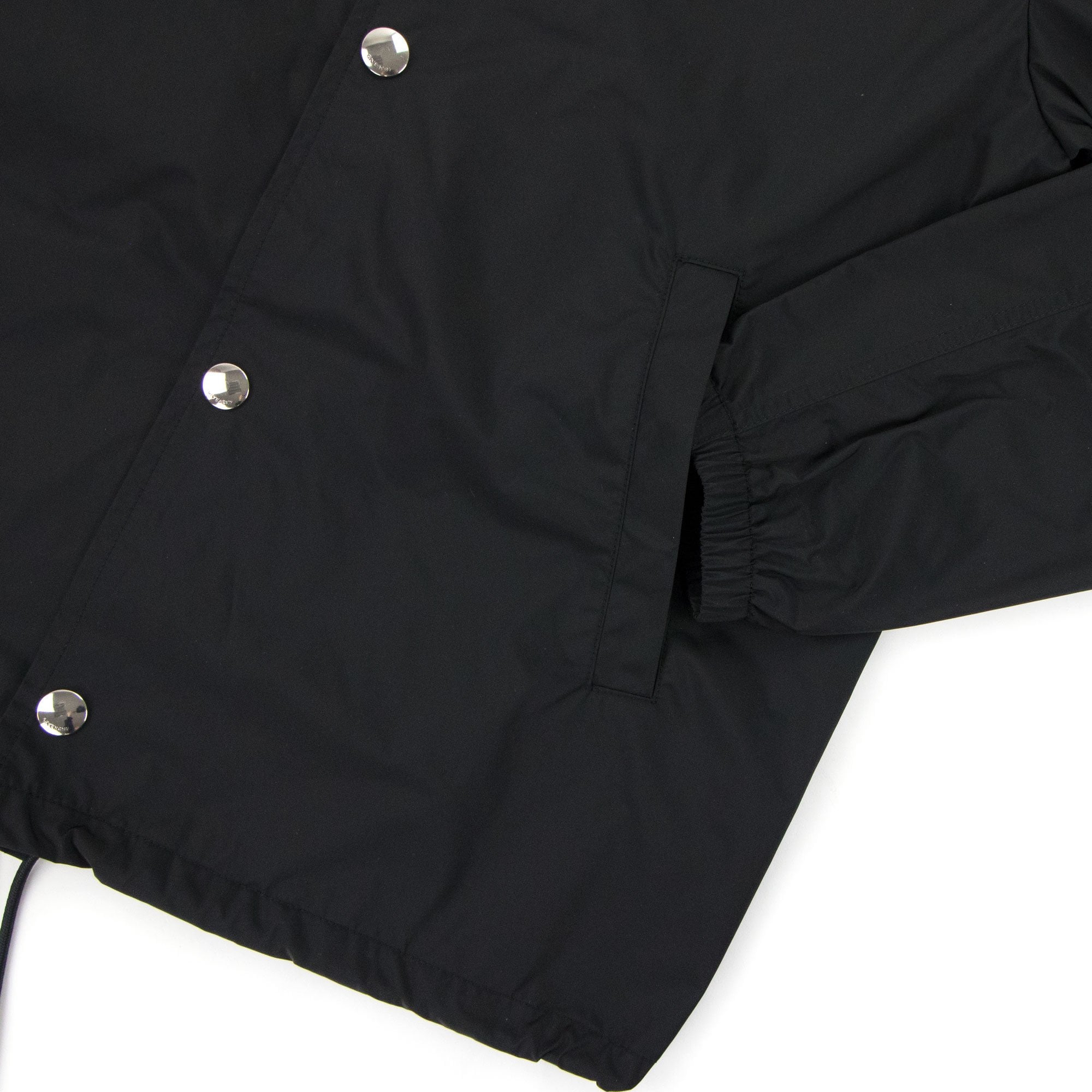 Givenchy Patch Logo Coach Jacket Black