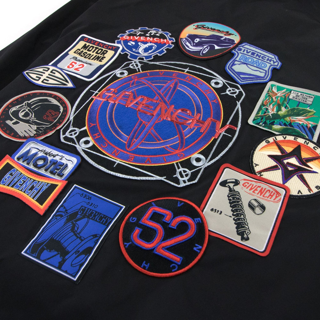 Givenchy Patch Logo Coach Jacket Black