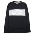 Ea7 Junior Logo L/s T Shirt Black