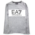 Ea7 Junior Logo L/s T Shirt Grey