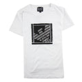 Ea7 Monogram Logo T Shirt White
