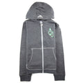 Armani Junior Aj Logo Zip Up Hoody Dark Grey