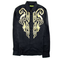 Versace Jeans Stud & Embroidered L/s Shirt Black