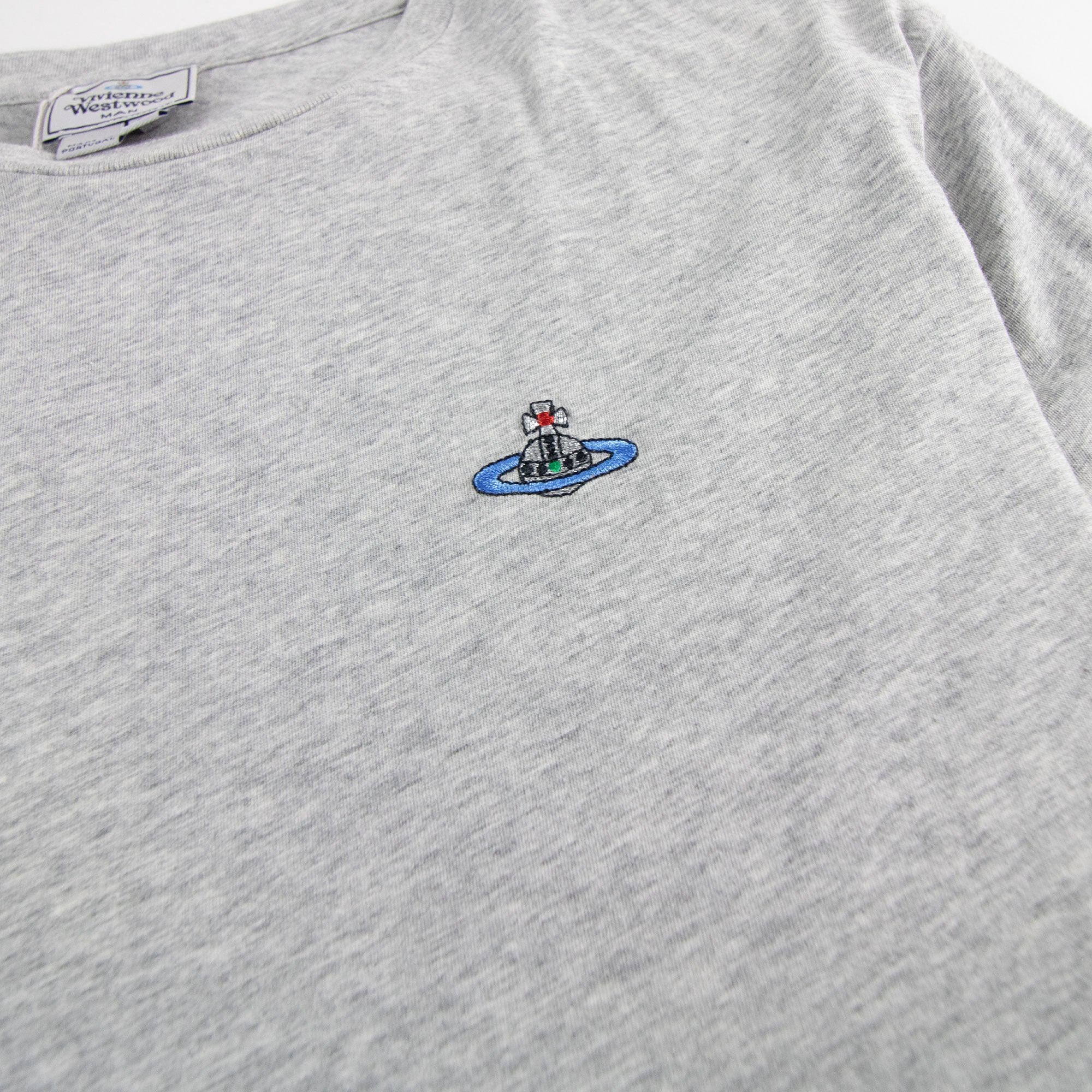 Vivienne Westwood Orb Chest T-shirt Grey