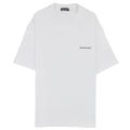 Balenciaga Logo Crewneck T Shirt White