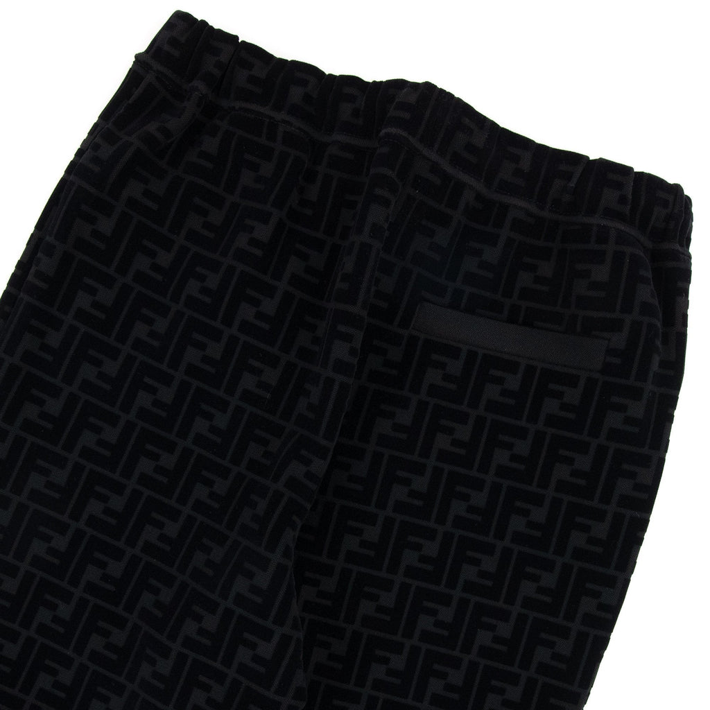 Fendi Ff Pattern Jogging Pants Nero