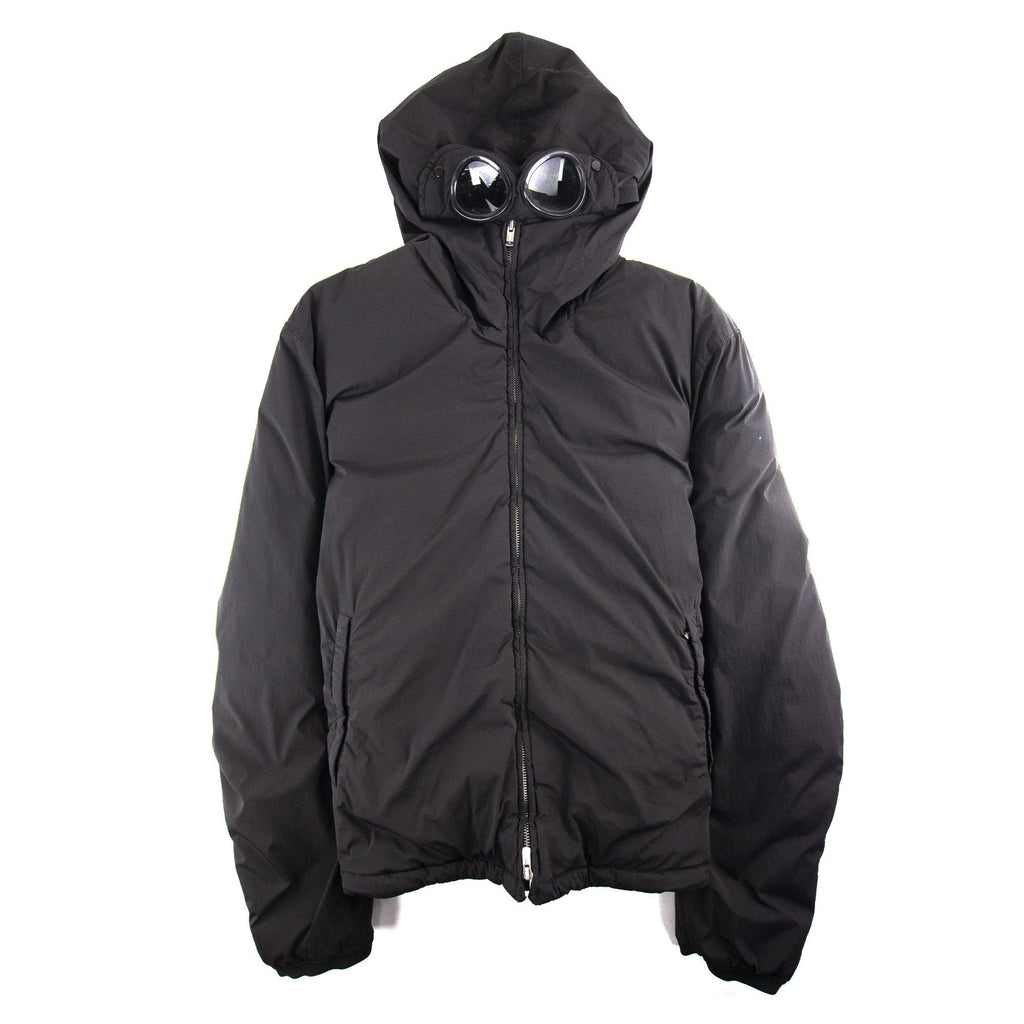 Cp Company Padded Parka With Goggle Hood Black 999