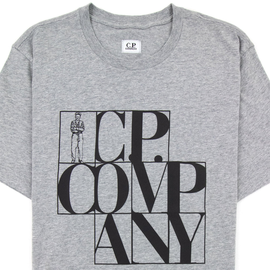 Cp Company C.p Block Man Tshirt Grey M93