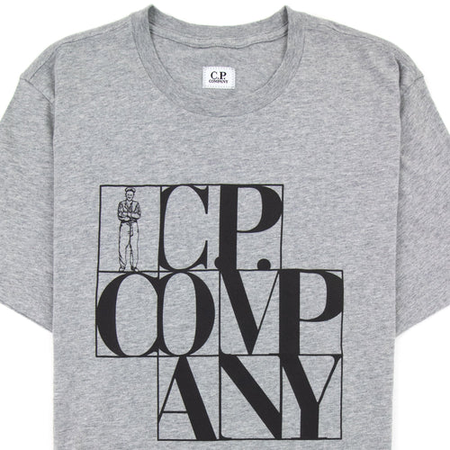 Cp Company C.p Block Man Tshirt Grey M93