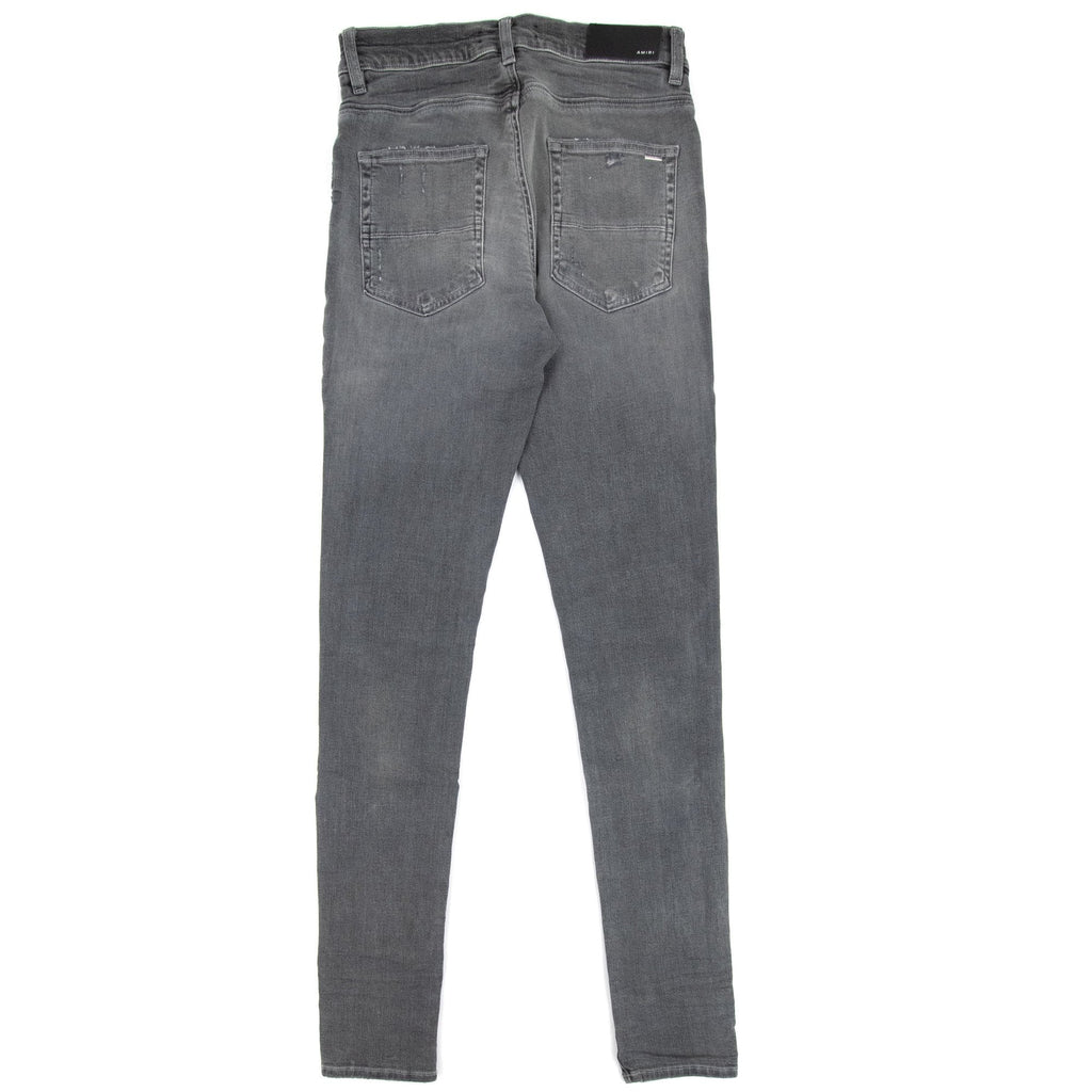 Amiri Mx1 Suede Jeans Classic Grey