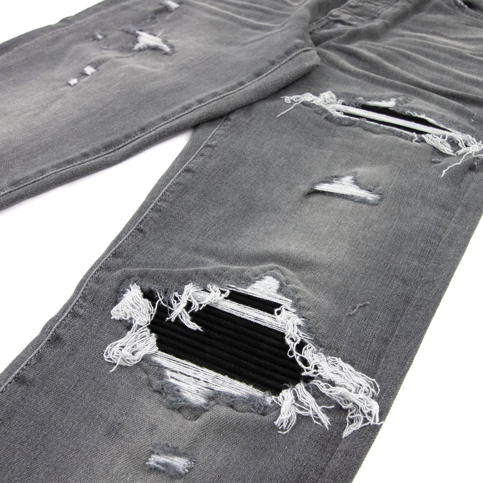 Amiri Mx1 Suede Jeans Classic Grey