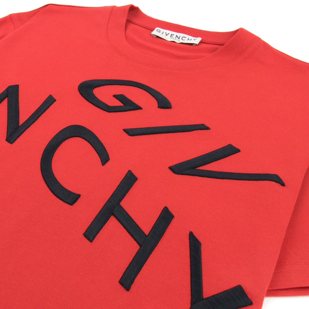 Givenchy Refracted Slim T-shirt Red