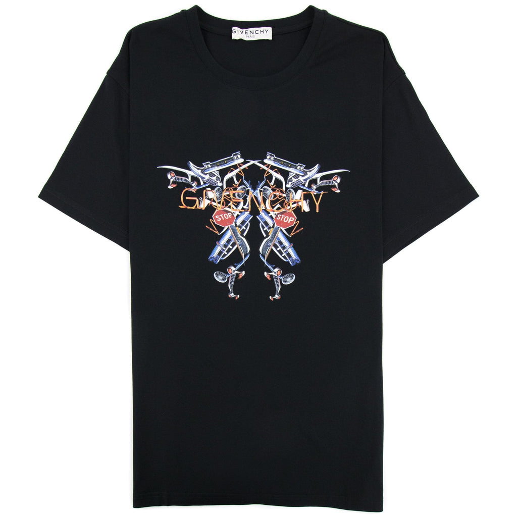 Givenchy Stop Sign T-shirt Black