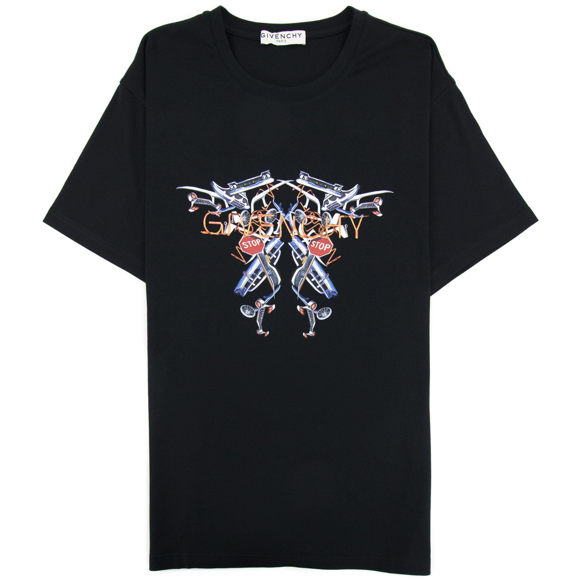 Givenchy Stop Sign T-shirt Black