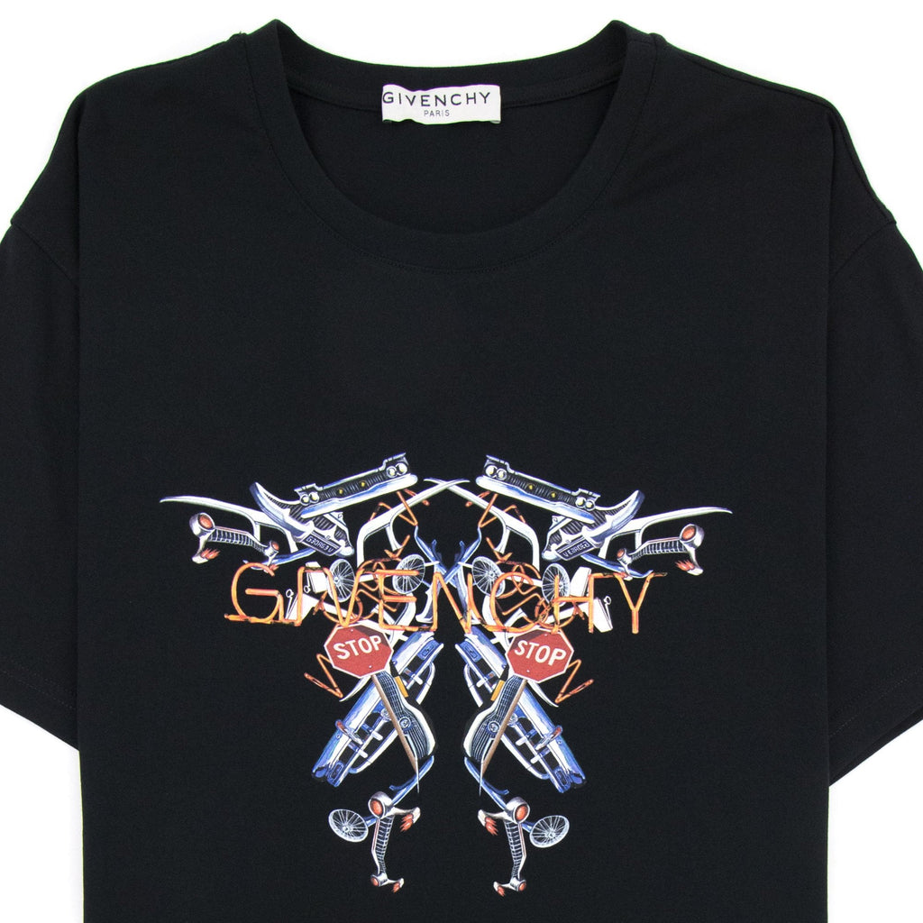 Givenchy Stop Sign T-shirt Black