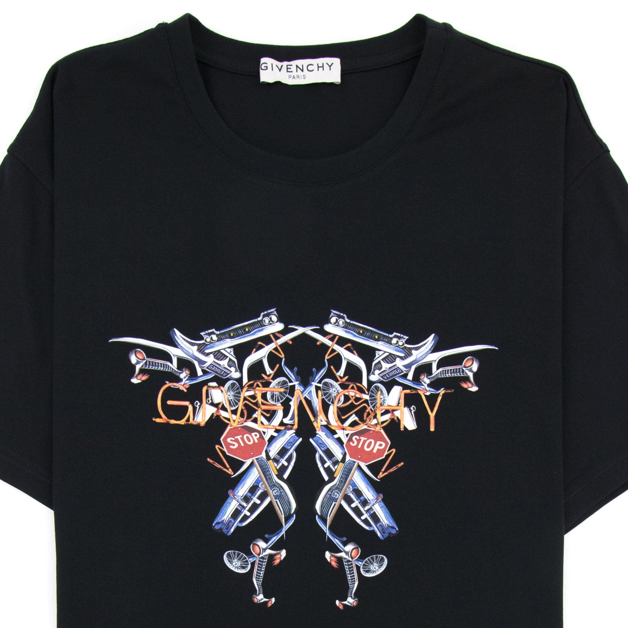 Givenchy Stop Sign T-shirt Black