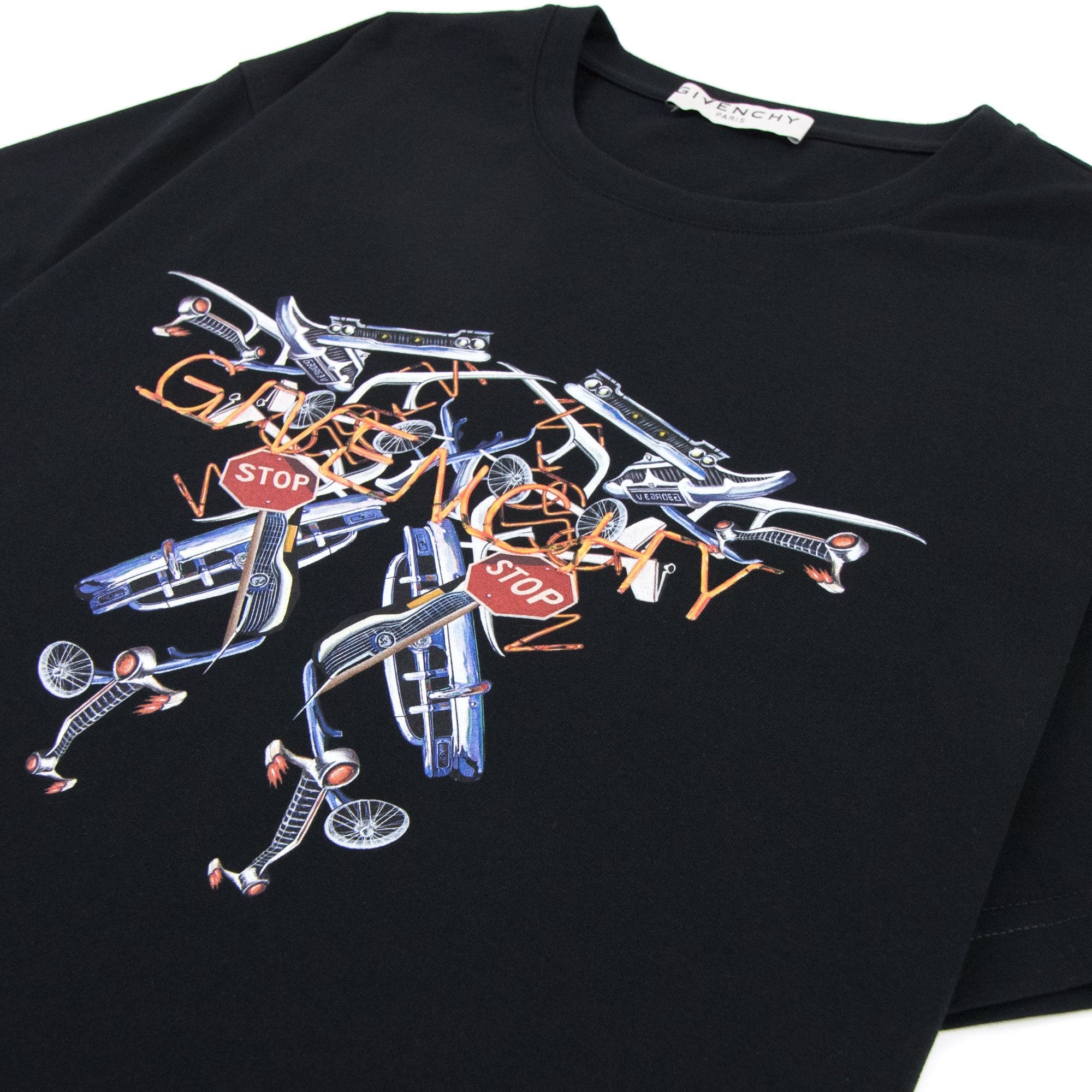 Givenchy Stop Sign T-shirt Black