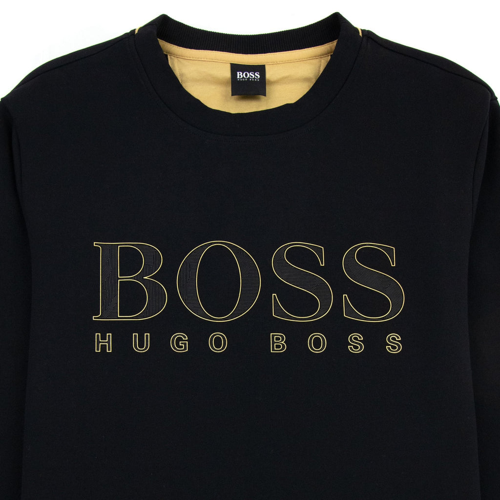 Hugo Boss Salbo Iconic Logo Sweat Black 001