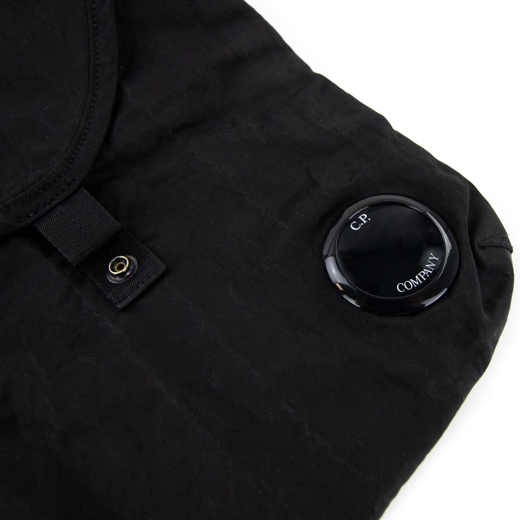 Cp Company Nylon B Garment Dyed Crossbody Lens Bag Black 999