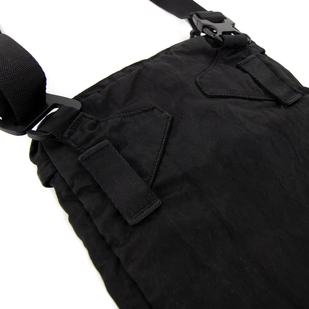 Cp Company Nylon B Garment Dyed Crossbody Lens Bag Black 999
