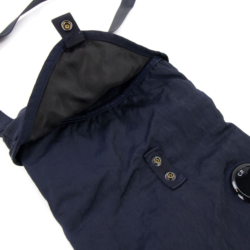 Cp Company Nylon B Garment Dyed Crossbody Lens Bag Navy 888