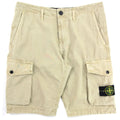 Stone Island Utility Pocket Cargo Bermuda Shorts Beige V0195