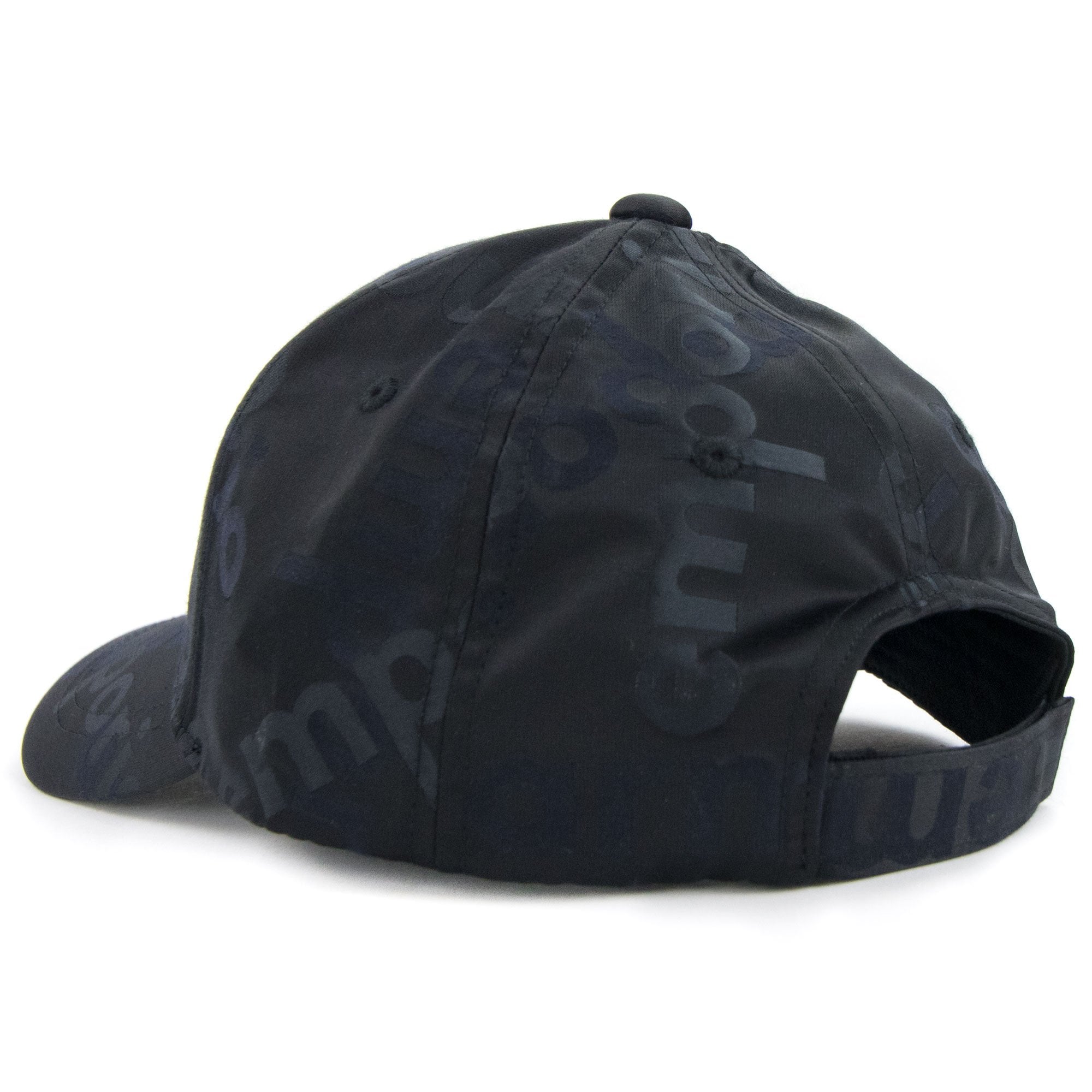 Emporio Armani Metal Logo Cloche Cap Black 00020