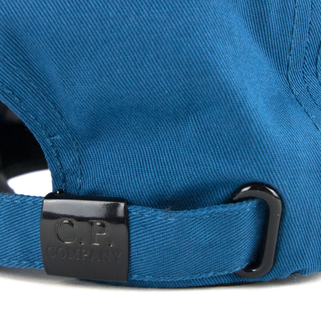 Cp Company Embroidered Logo Cap Turquoise 870