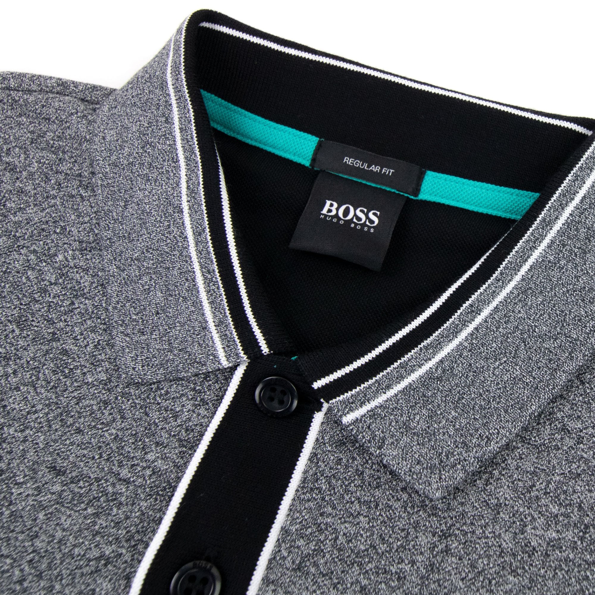 Hugo Boss Paddy 2 S/s Polo Grey Marl
