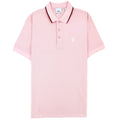 Burberry Twin Tipped Monogram Motif Polo Shirt Frosted Pink