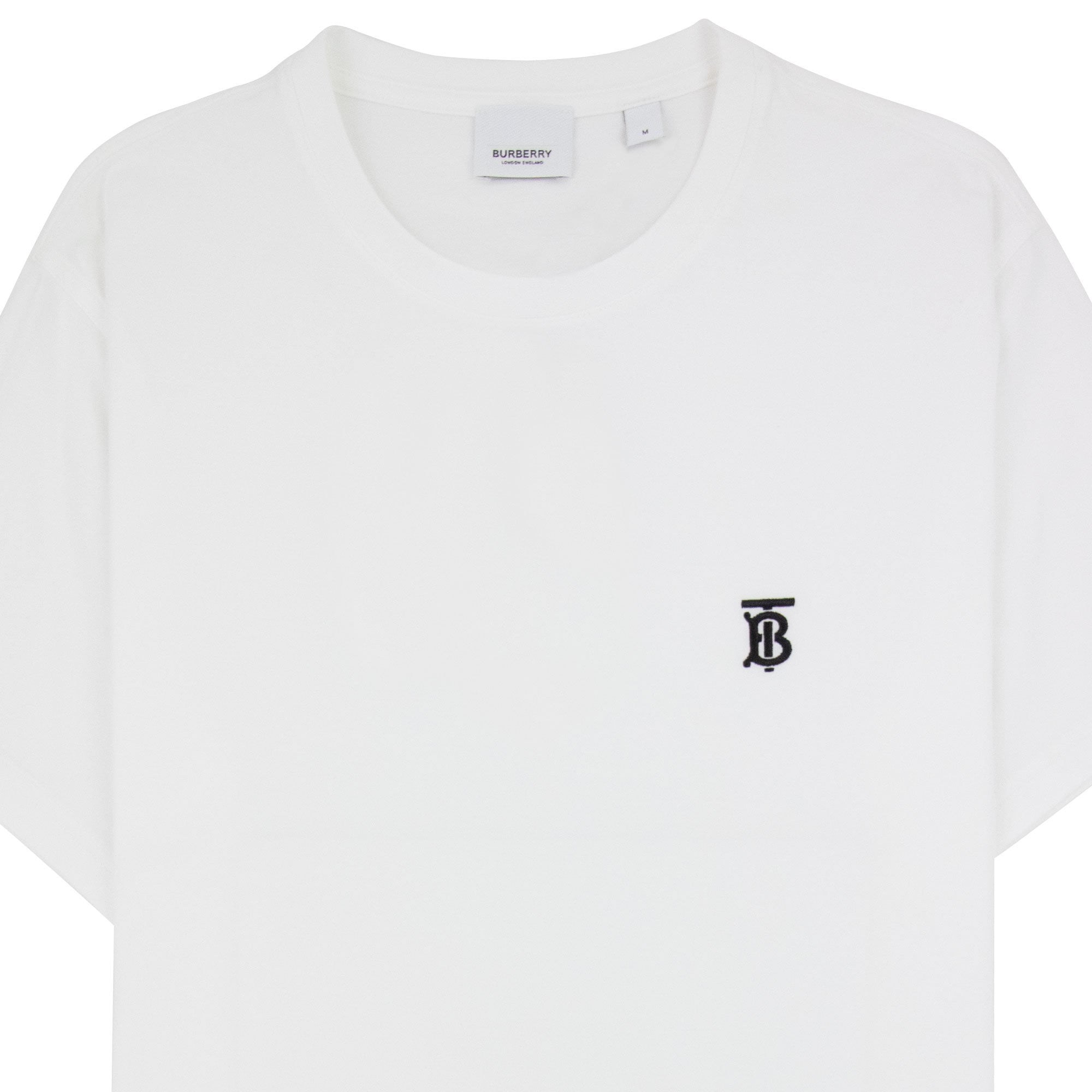 Burberry Monogram Motif Cotton T-shirt White