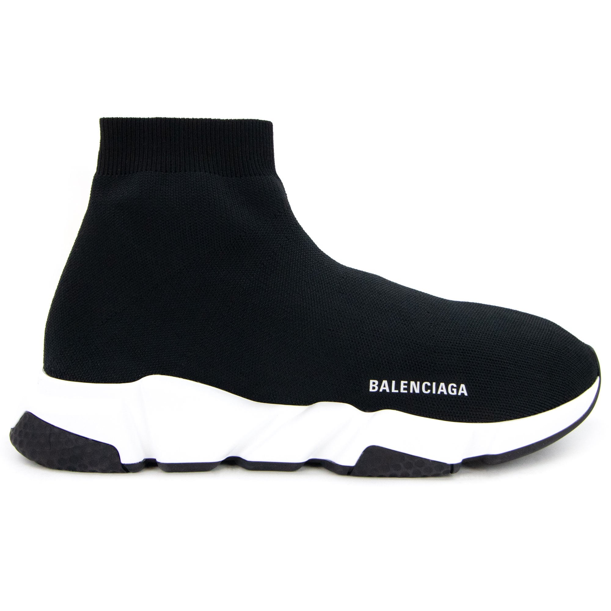 Balenciaga Speed Sock Trainers Black/white