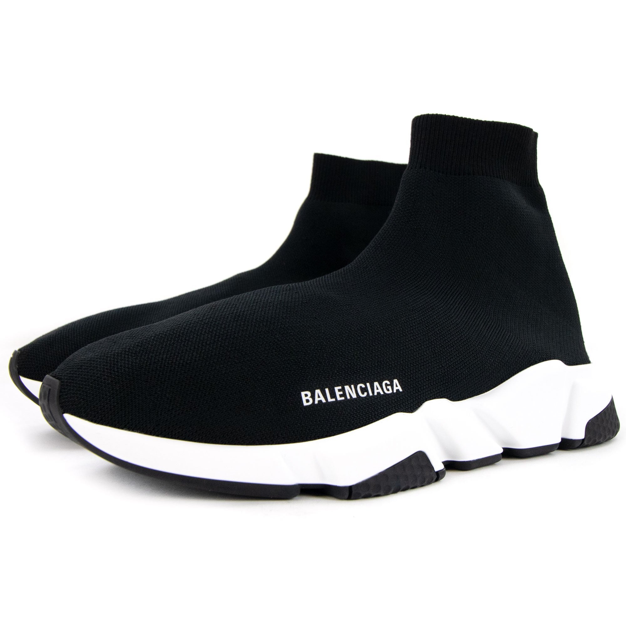 Balenciaga Speed Sock Trainers Black/white
